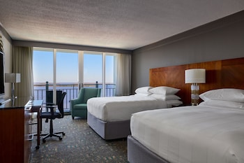 Room, 2 Queen Beds, Balcony, Tower (View)