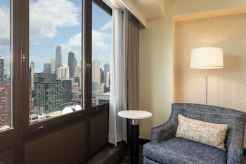 Standard Room, 1 King Bed (Chicago Skyline View)