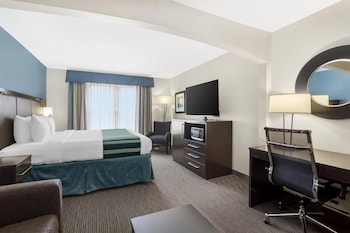 Suite, 1 King Bed, Non Smoking, Refrigerator & Microwave (with Sofabed)