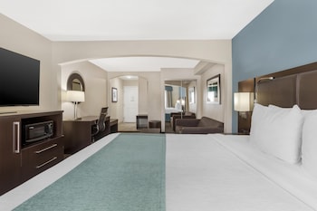 Suite, 1 King Bed, Non Smoking, Refrigerator & Microwave (Shower Only;Separate Living Room)