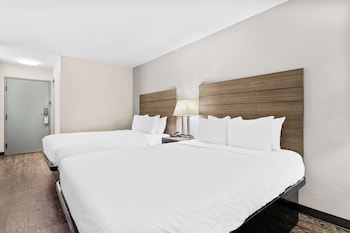 Standard Room, 2 Queen Beds, Non Smoking, Refrigerator & Microwave