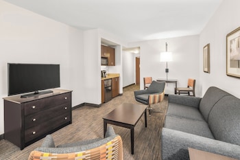 Suite, 1 King Bed, Accessible, Non Smoking (Comm, Mobil, Trnsfr Shwr)