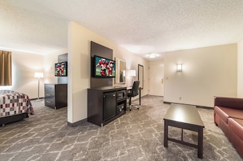 Suite, 1 King Bed with Sofa bed (Smoke Free)