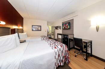 Deluxe Room, 2 Double Beds, Smoking