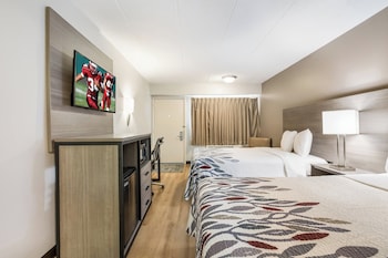 Deluxe Room, 2 Double Beds (Smoke Free, First Floor)
