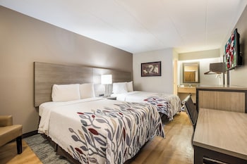 Deluxe Room, 2 Double Beds (Smoke Free, First Floor)