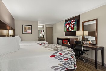 Deluxe Room, 2 Double Beds, Non Smoking