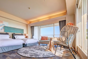 Premium Room, 2 Twin Beds, Corner (Ocean Wing)
