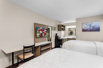 Premium Room, 2 Double Beds (Upgraded Bedding & Snack, Smoke Free)