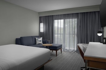 Room, 1 King Bed with Sofa bed, Balcony (Mobility/Hearing Access, Roll-In Shwr)