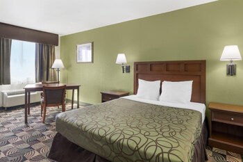 Standard Room, 1 Queen Bed, Smoking, Refrigerator & Microwave