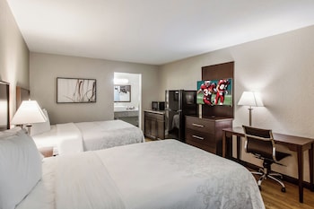 Deluxe Room, 2 Double Beds, Refrigerator (Smoke Free)