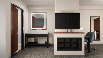 Suite, 1 King Bed with Sofa bed, Accessible Bathtub