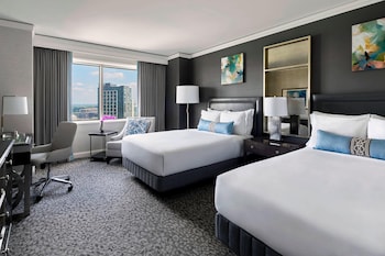 Premier Room, 2 Double Beds, City View