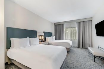 Two doubles two room suite non smoking