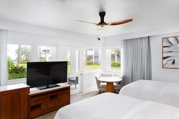 Garden View Room, 2 Double Beds with Sit-out