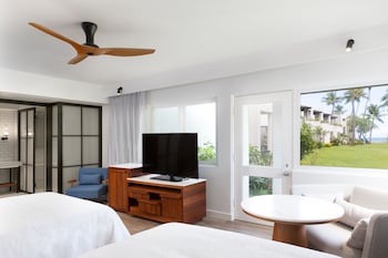 Ocean View Room, 2 Double Beds with Sit-out
