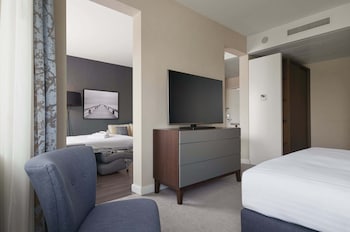 Family Studio, 1 King Bed with Sofa bed