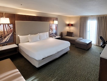 Standard Room, 1 King Bed, Non Smoking, Refrigerator & Microwave (View)