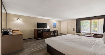 Deluxe Room, 1 King Bed, Non Smoking, Refrigerator & Microwave