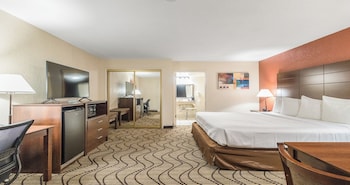 Standard Room, 1 King Bed, Accessible, Refrigerator & Microwave