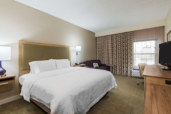 Room, 1 King Bed, Non Smoking, Refrigerator & Microwave