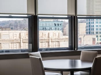 Deluxe Suite, 2 Queen Beds, City View (Separate Living/Dining, Shower only)