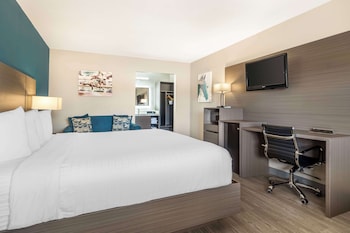 Standard Room, 1 King Bed, Non Smoking, Refrigerator & Microwave