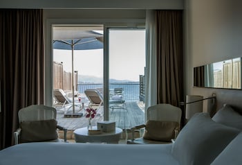 Chambre Deluxe vue mer, Solarium privé, 1 lit King
