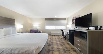 Standard Room, 1 King Bed, Non Smoking, Refrigerator & Microwave