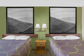 Double Room, 2 Double Beds, Non-smoking