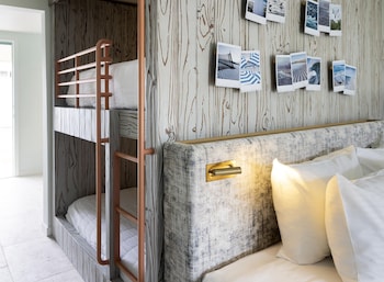 Suite, Multiple Beds, Pool View (King and Bunk)