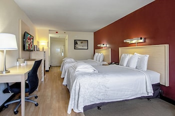 Premium Room, 2 Double Beds (Upgraded Bedding & Snack, Smoke Free)