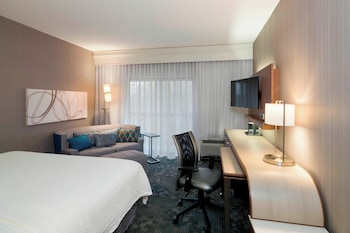 Room, 1 King Bed with Sofa bed, Roll-in Shower