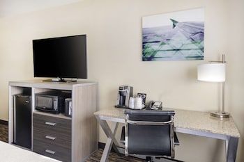 Standard Double Room, 2 Queen Beds, Non Smoking, Refrigerator & Microwave