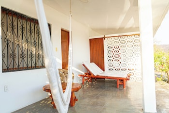 Tropical View with Fan, 2 double beds