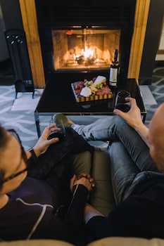 Room, 1 Bedroom, Fireplace