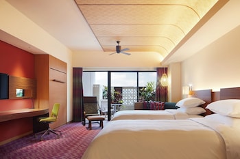 Premium Room, 2 Twin Beds, Lanai, Garden View (Tower)