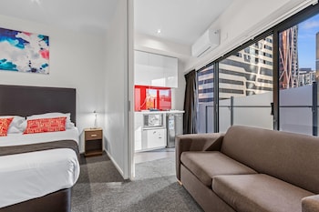 One Bedroom Apartment with Sofa Bed, Balcony, City View